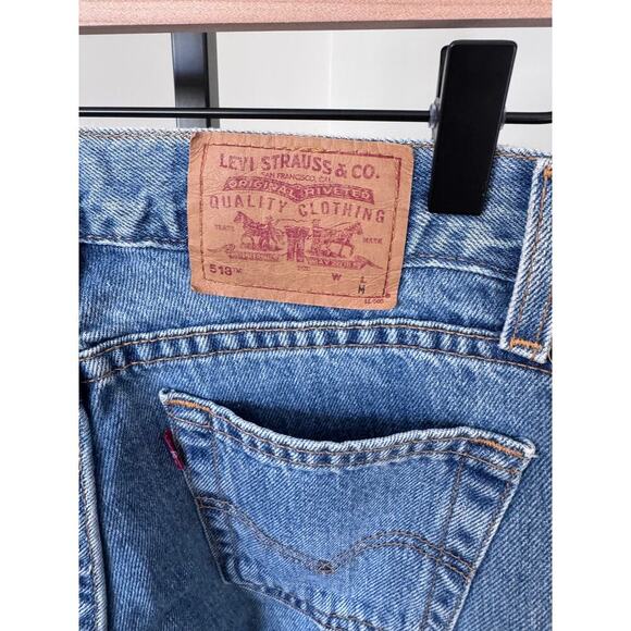 Levis Vintage Womens 518 Bootcut Denim Jeans - Picture 2 of 4